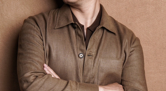 Linen Blouson Jacket: Elegance in Ease